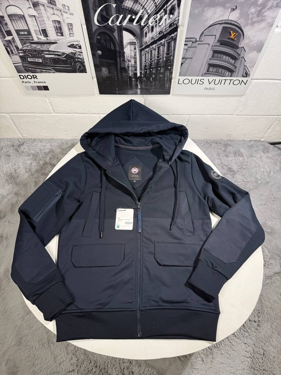 CG FERRIS HOODIE NAVY