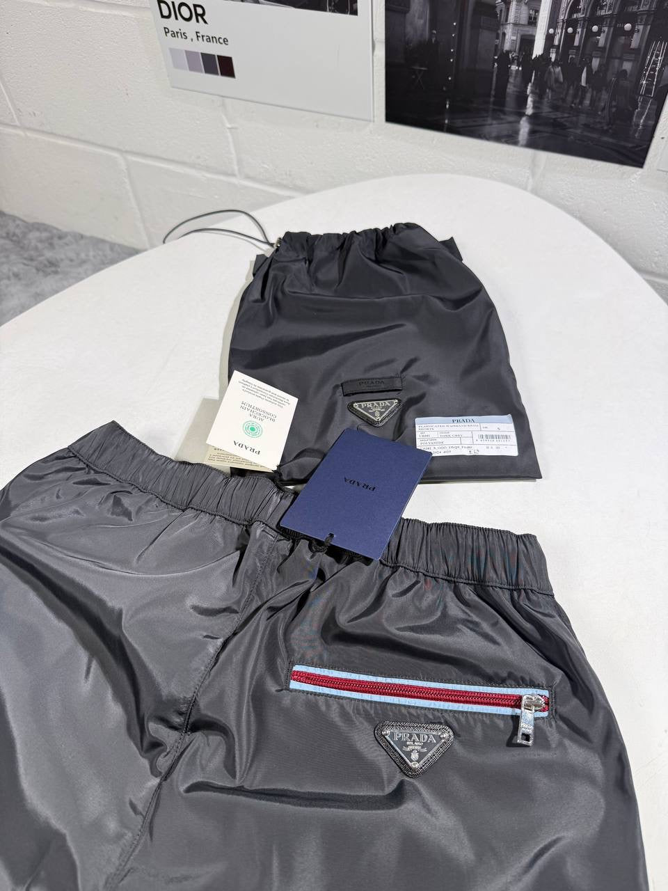 RADA RENYLON SWIM SHORTS GREY