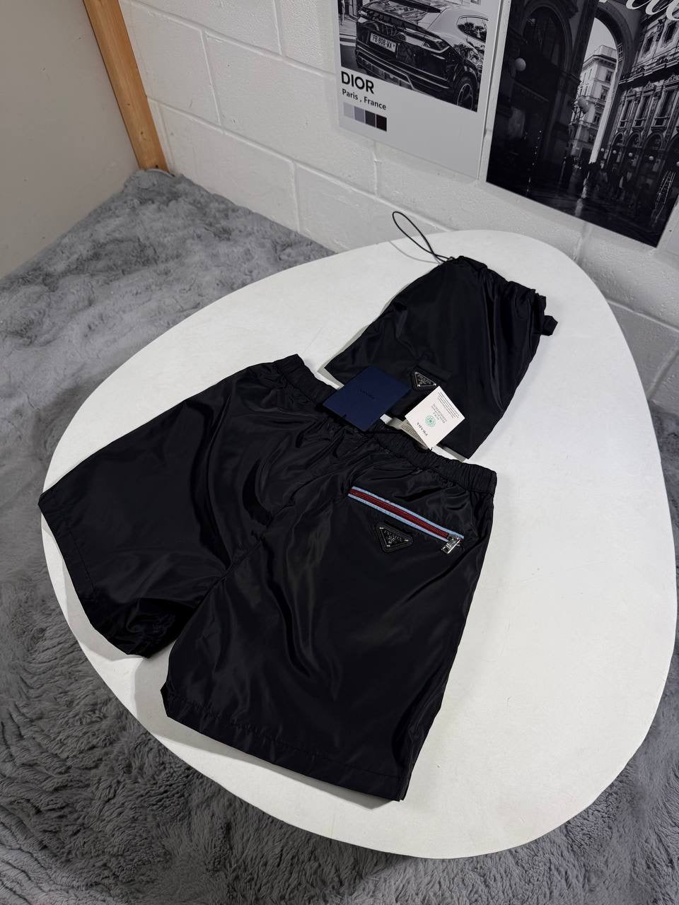 RADA RENYLON SWIM SHORTS BLACK