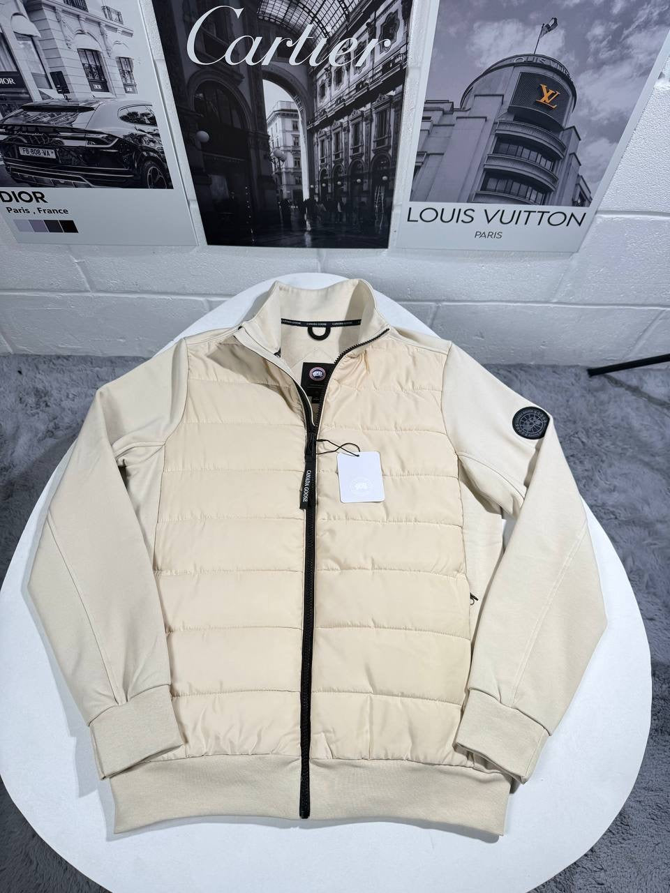 CG ZIP UP BEIGE