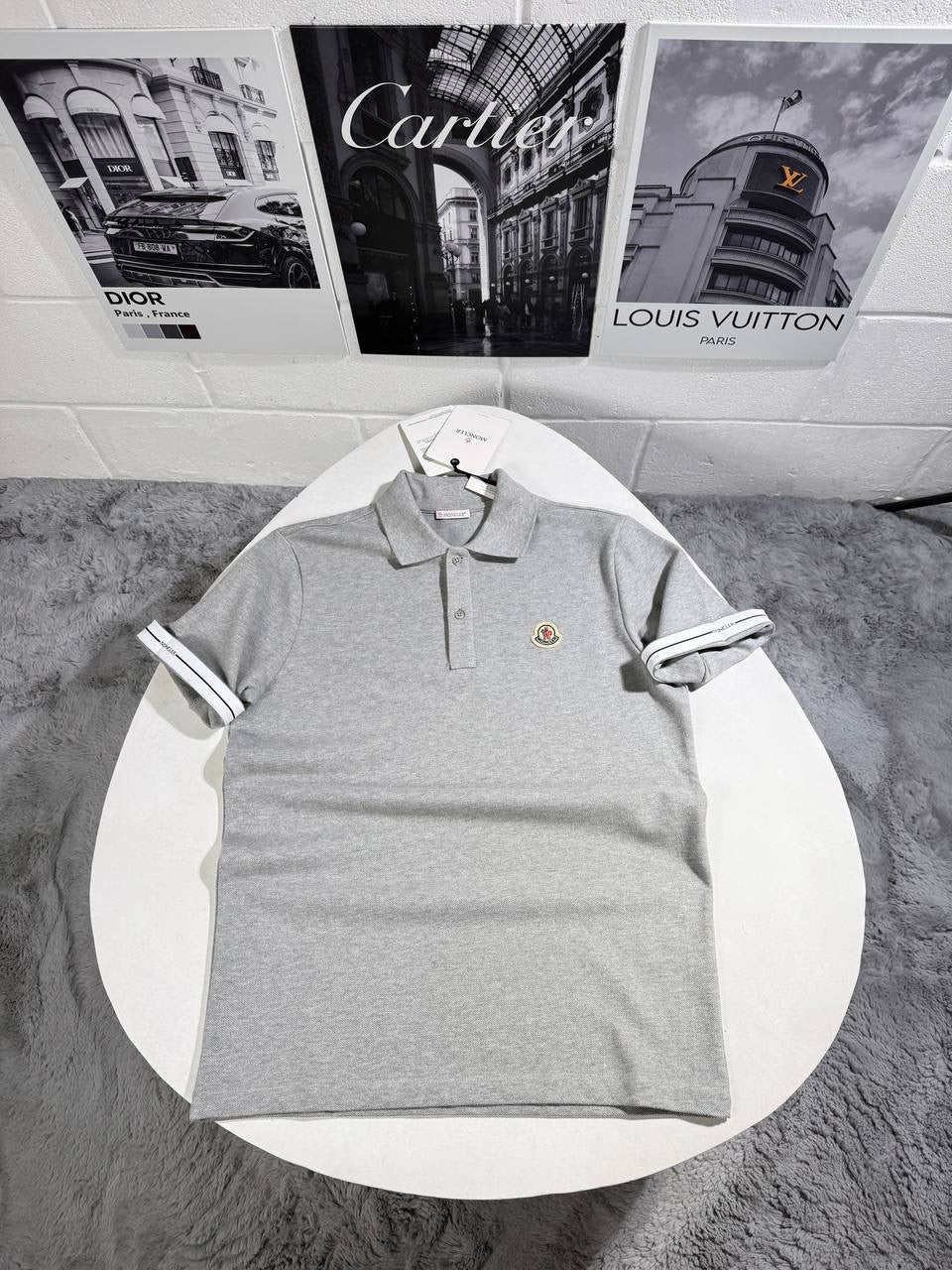 MNCLR POLO GREY
