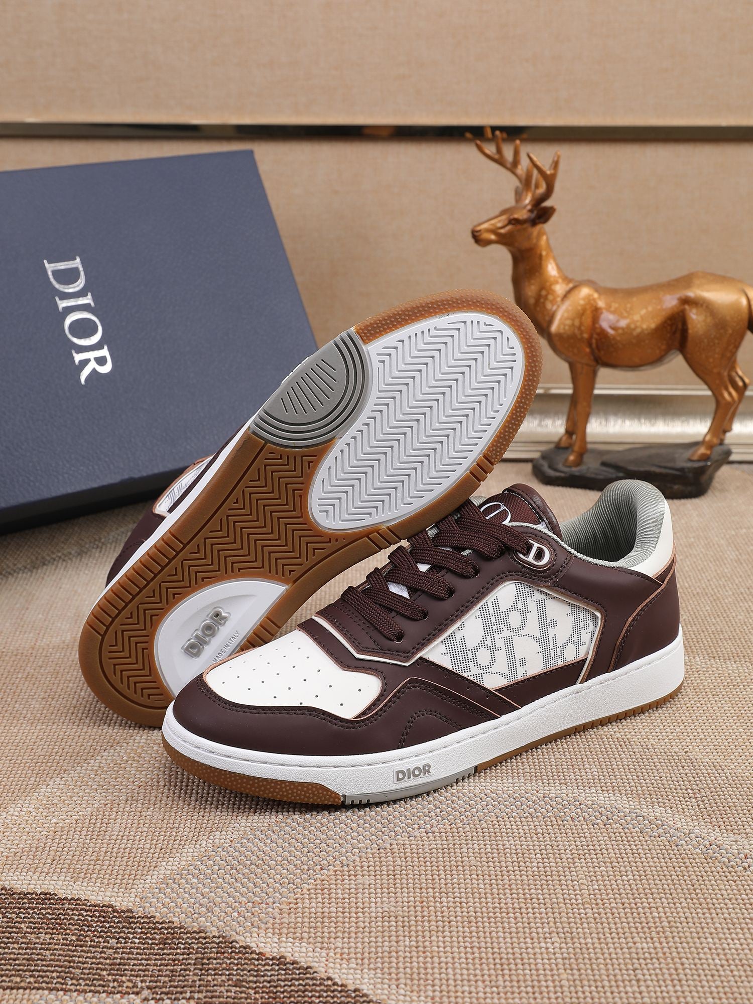 CD TRAINERS BROWN (pre-order)