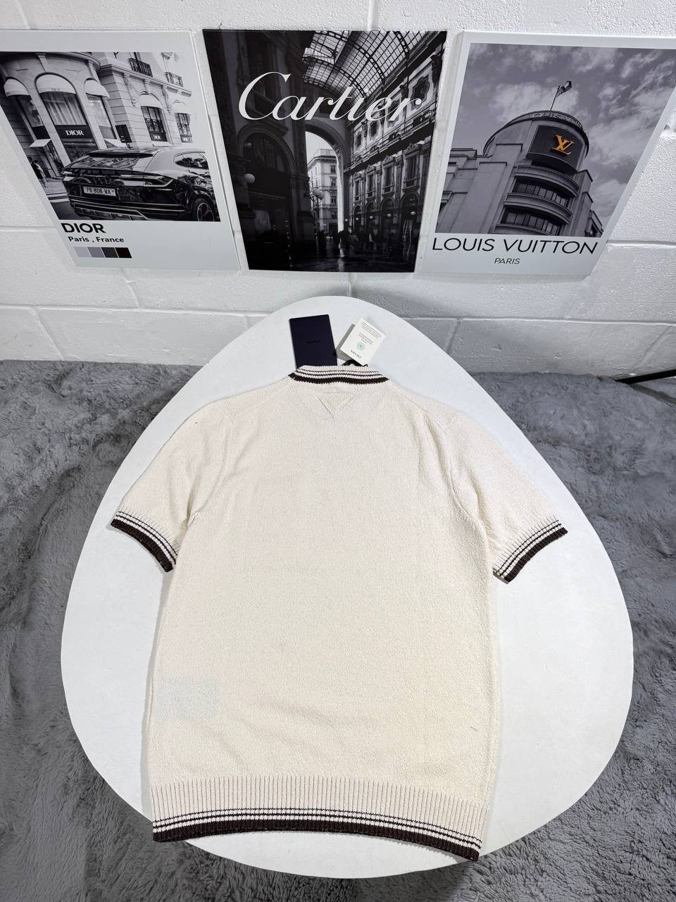 RADA KNITTED T SHIRT WHITE