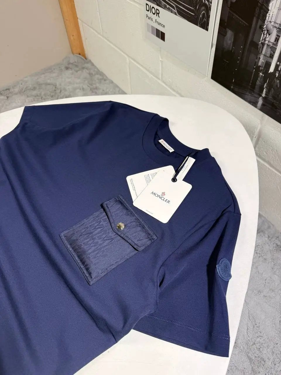 MNCLR PATCH LOGO POCKET TSHIRT by Stock supplier