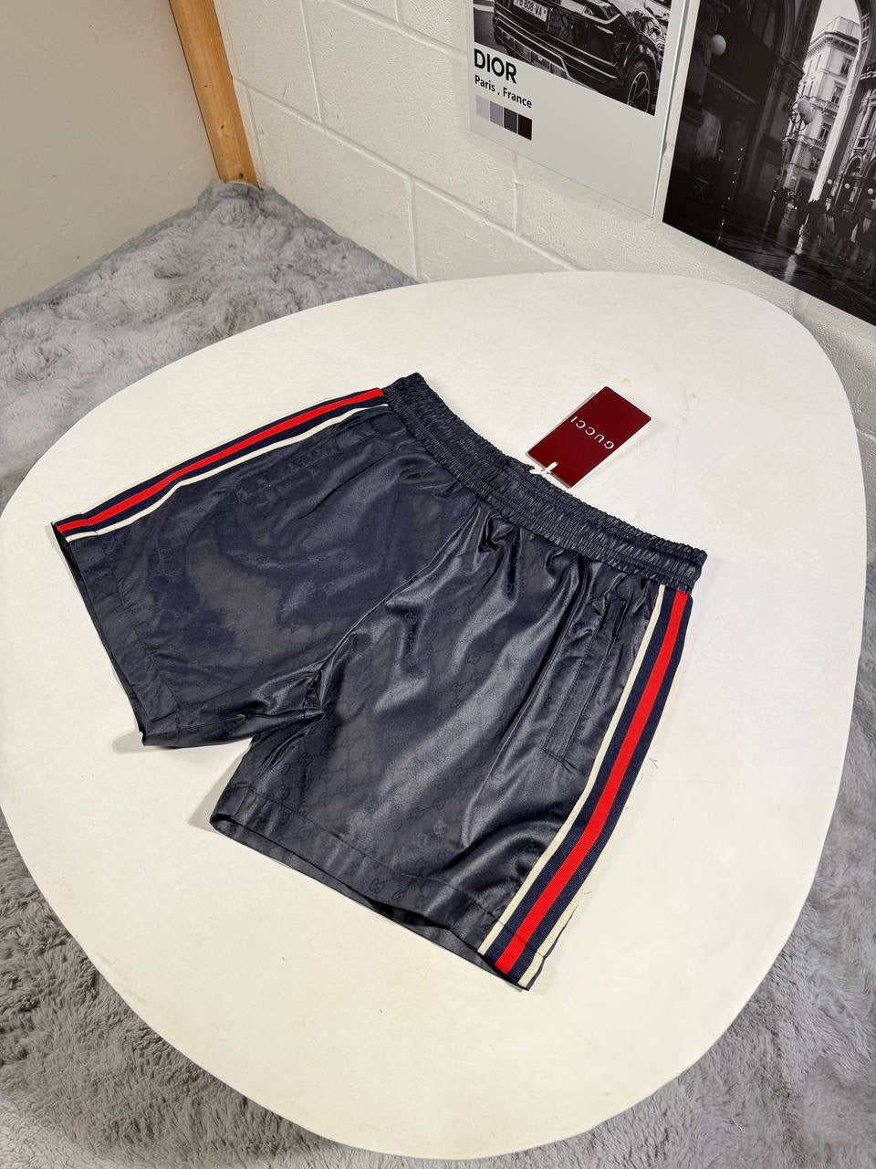 UCCI STRIPPED SHORTS
