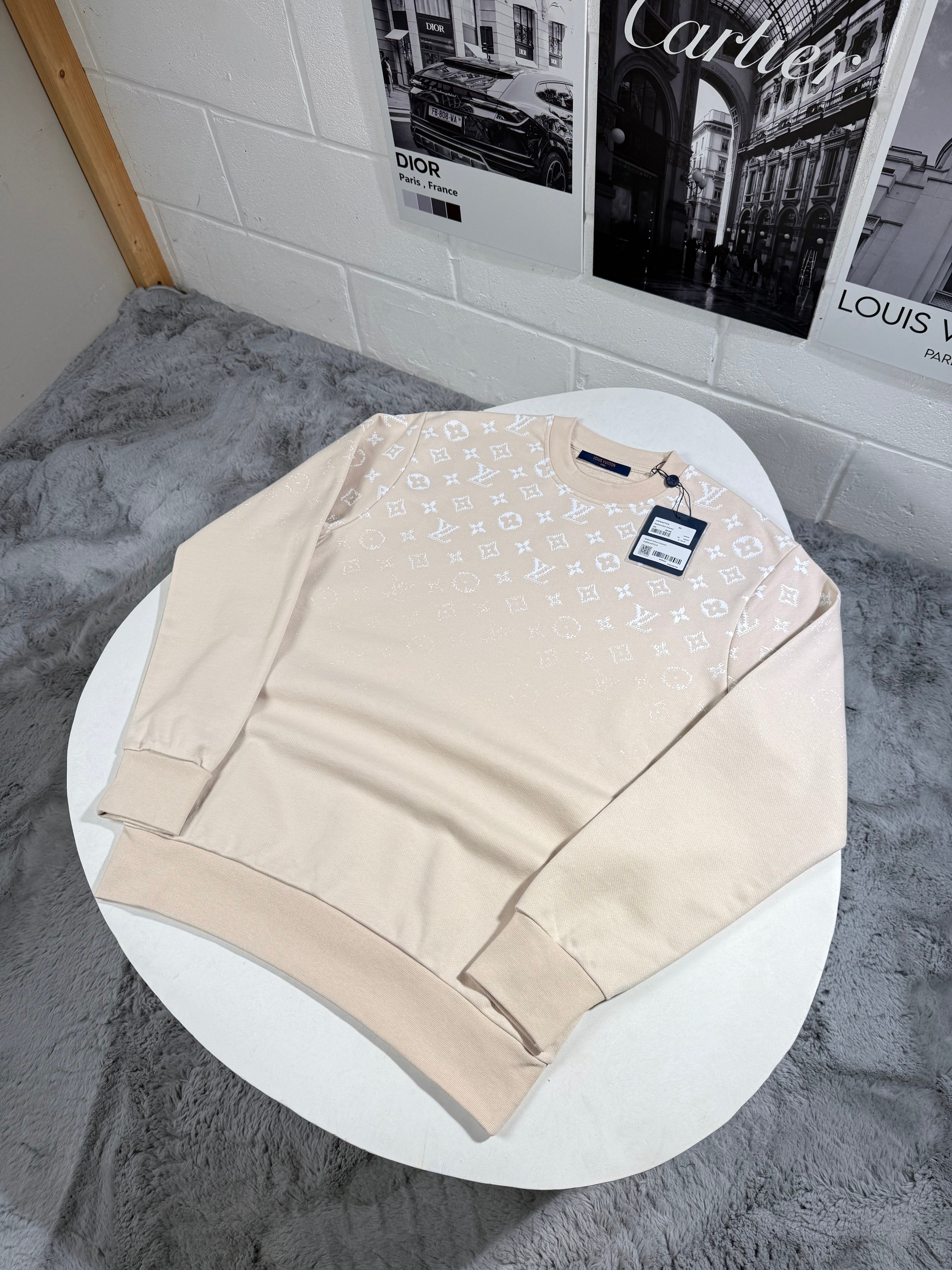 LVE GRADIENT COTTON SWEATSHIRT