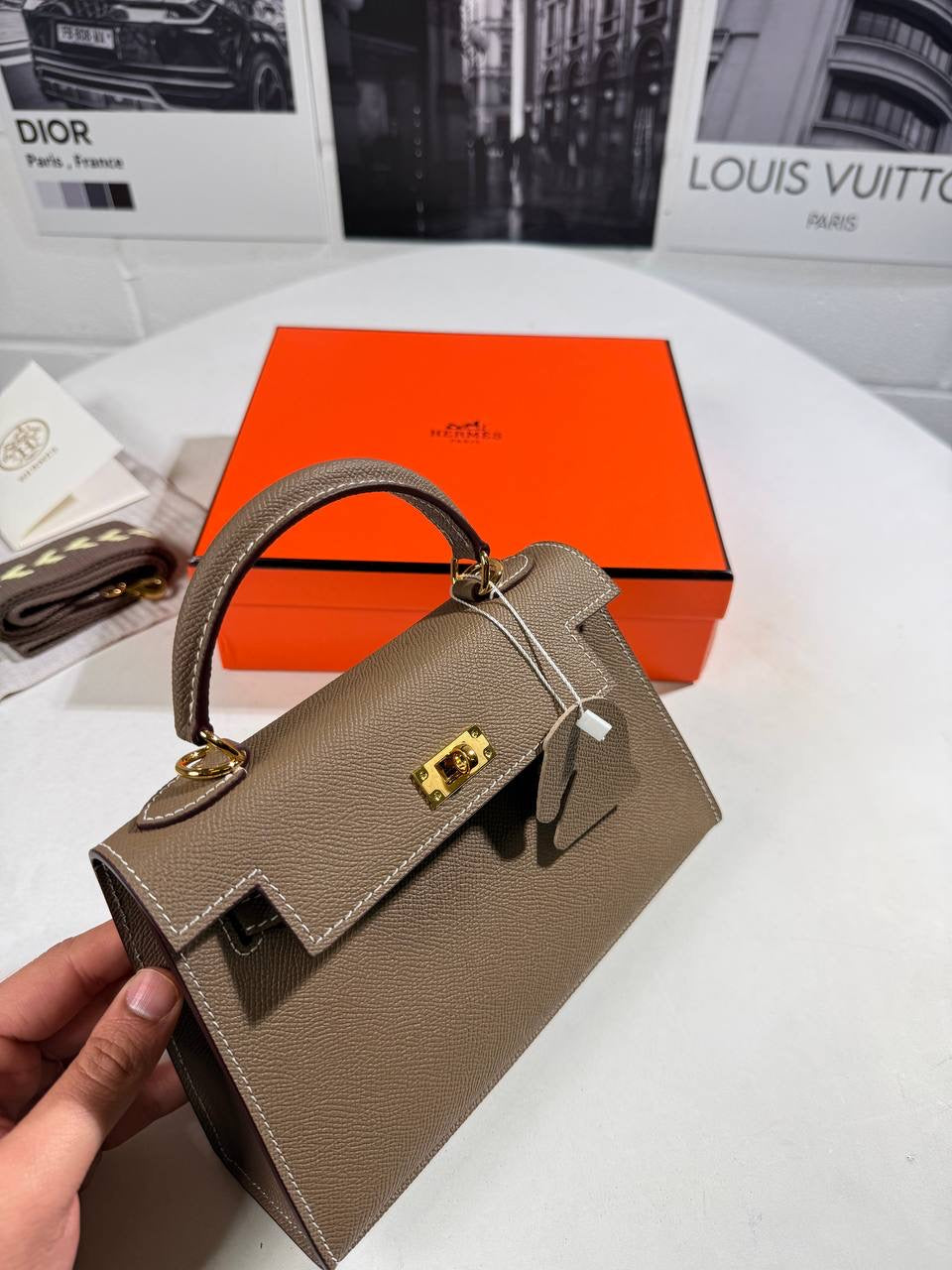 HRMS KELLY SELLIER BAG