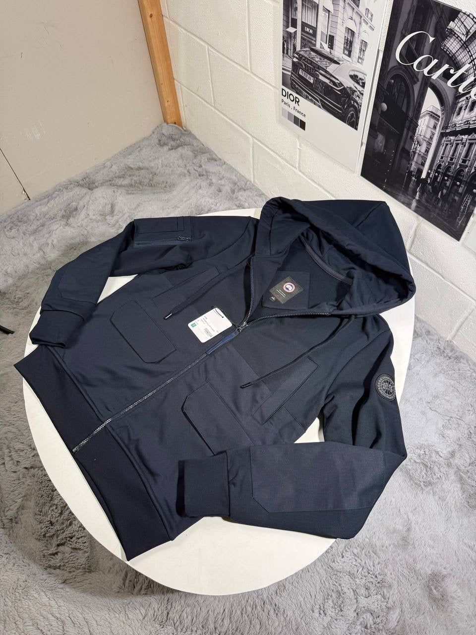 CG FERRIS HOODIE NAVY