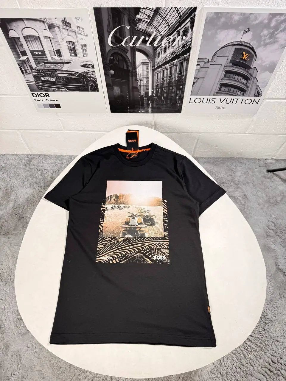 BOS TSHIRT BLACK Stock supplier