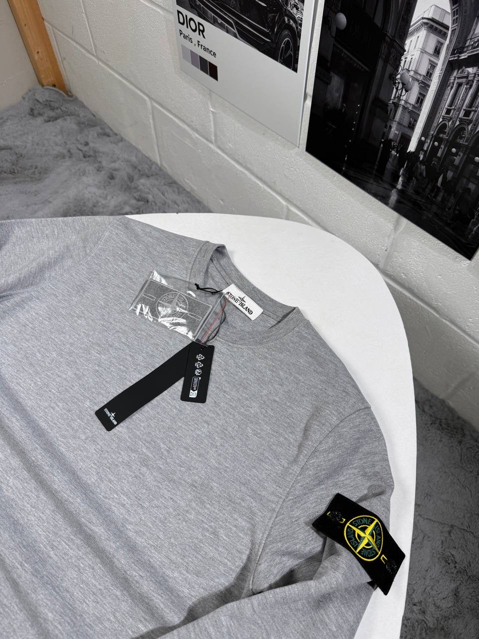 SI SWEATSHIRT LIGHT GREY