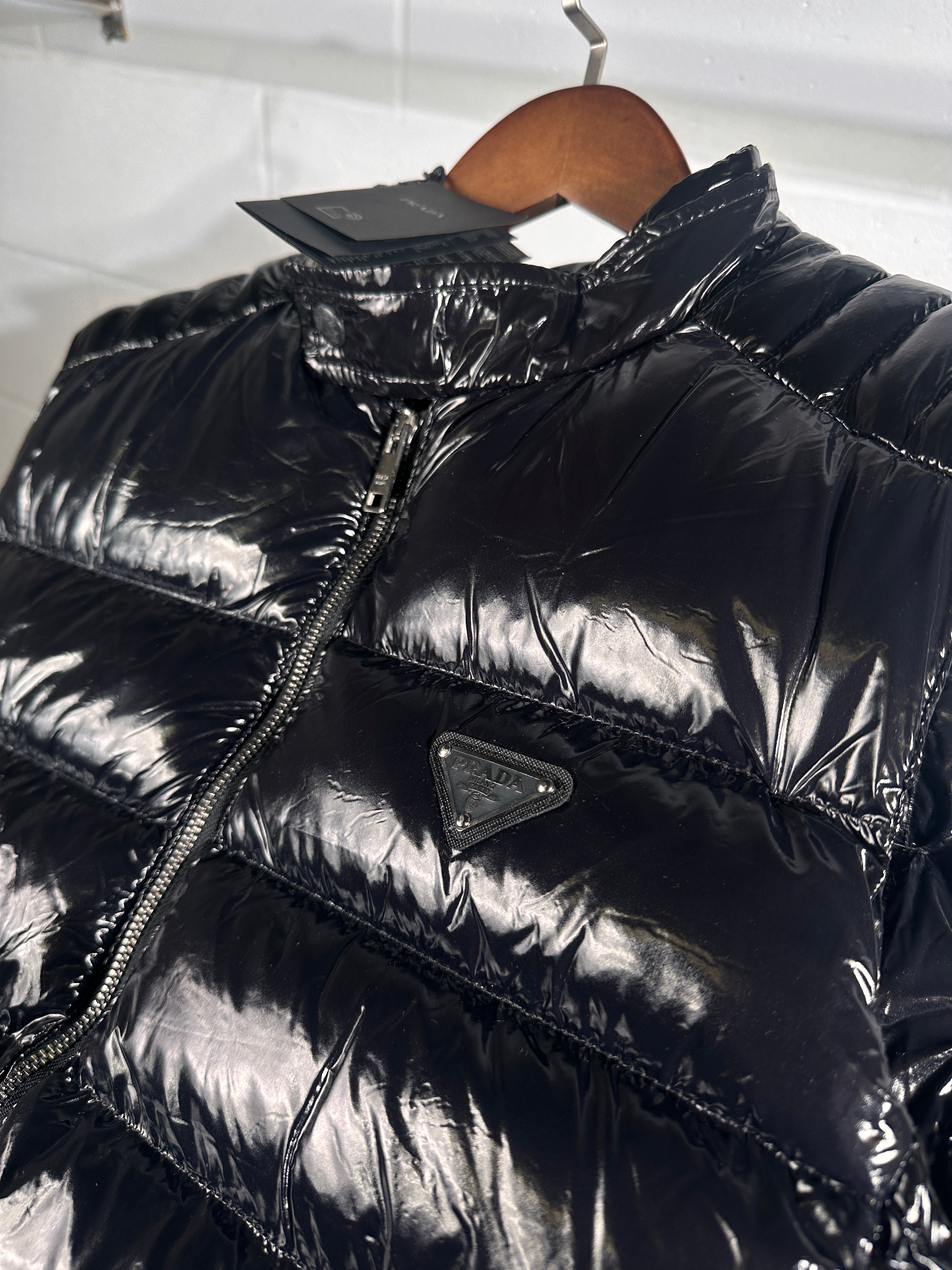 Gilet sans manches Prada noir