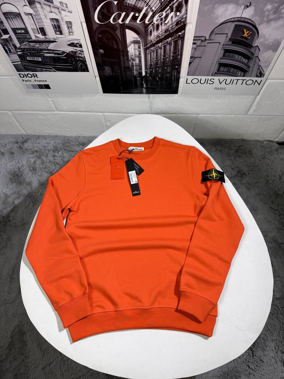 SI SWEATSHIRT ORANGE