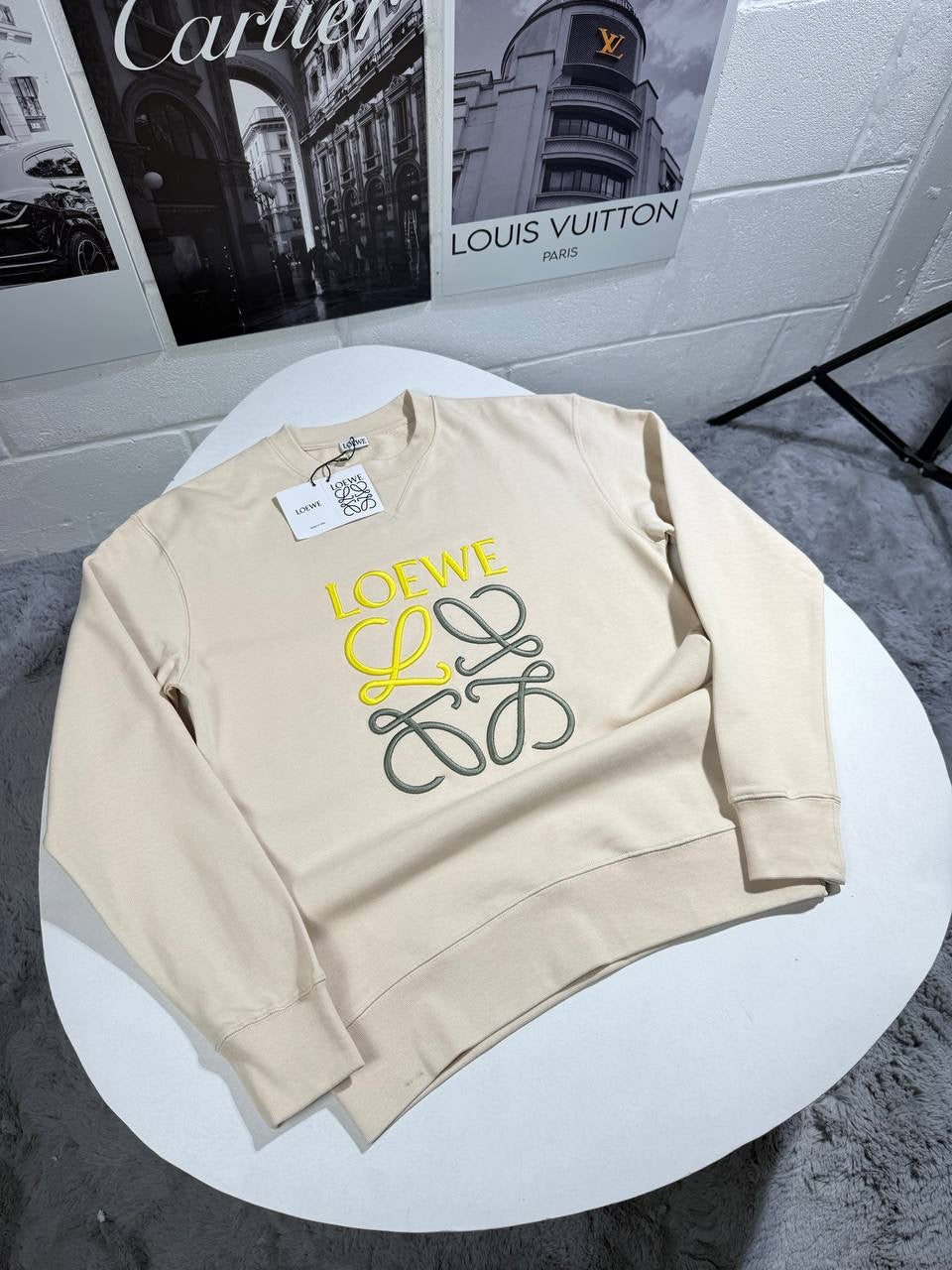 LOEWE JUMPER BEIGE