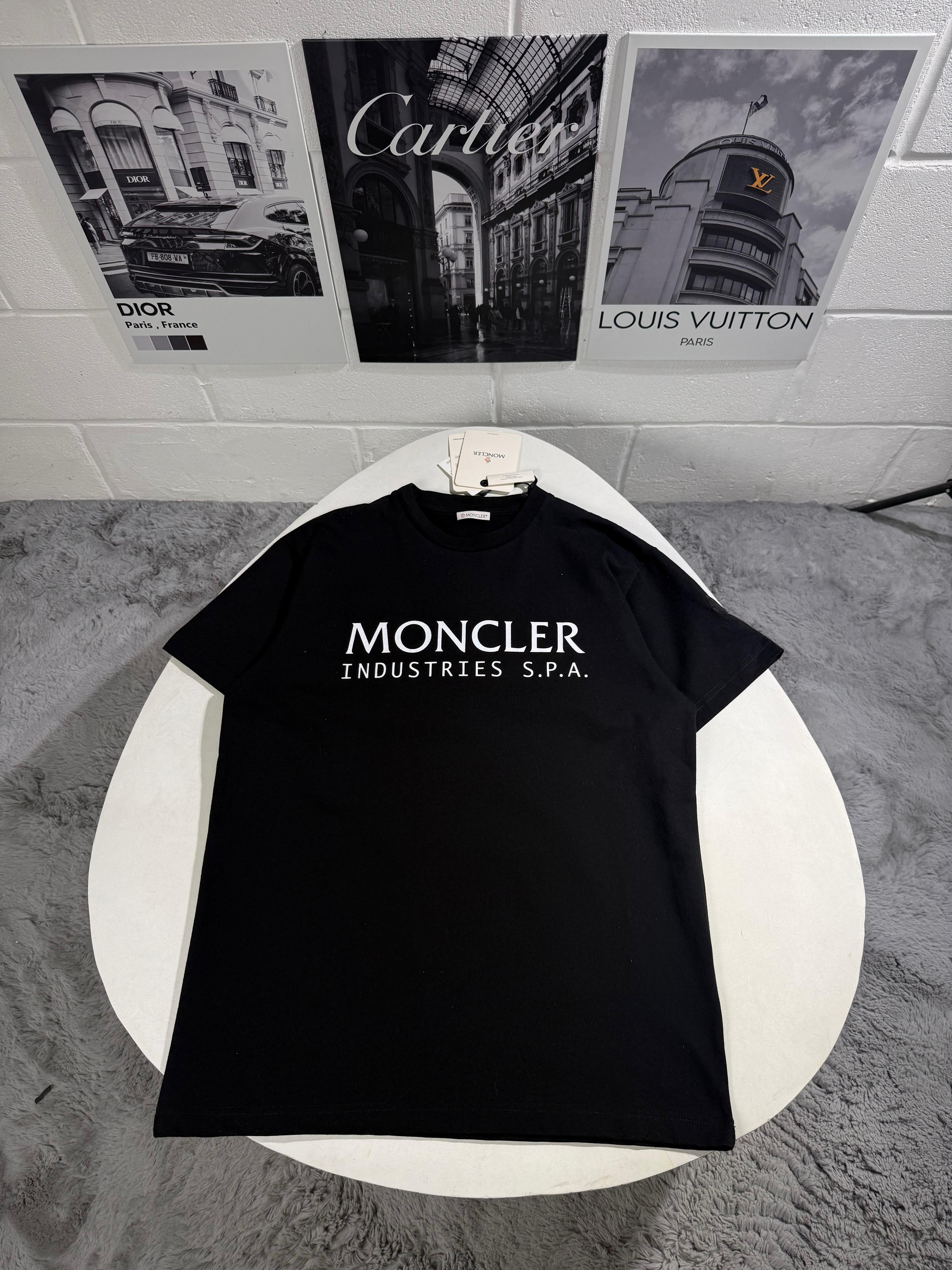 MNCLR LOGO COTTON TSHIRT