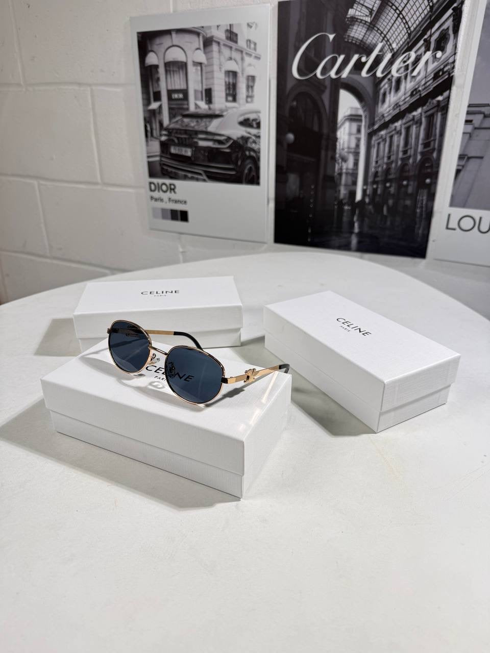 CLN SUNGLASSES GOLD WOMEN