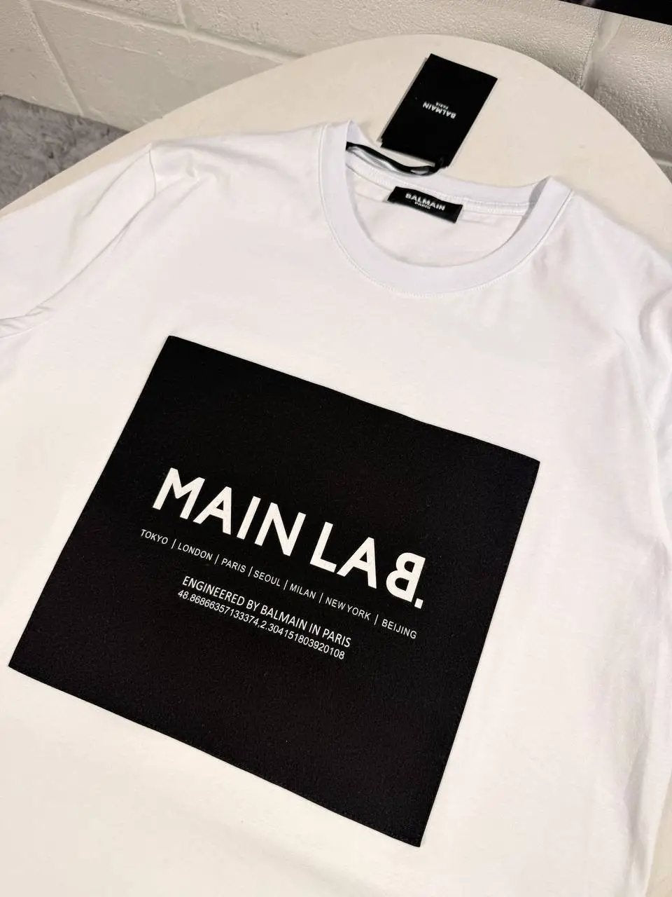 BLMN TSHIRT WHITE Stock supplier