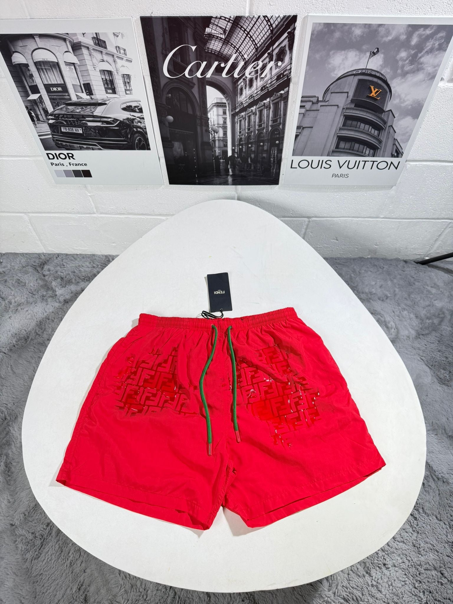 FNDI WATER REACTIVE SWIM SHORTS