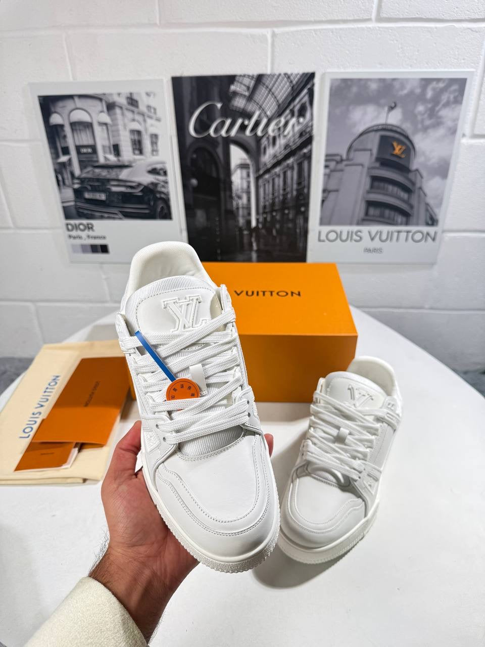 LVE TRAINERS FULL WHITE