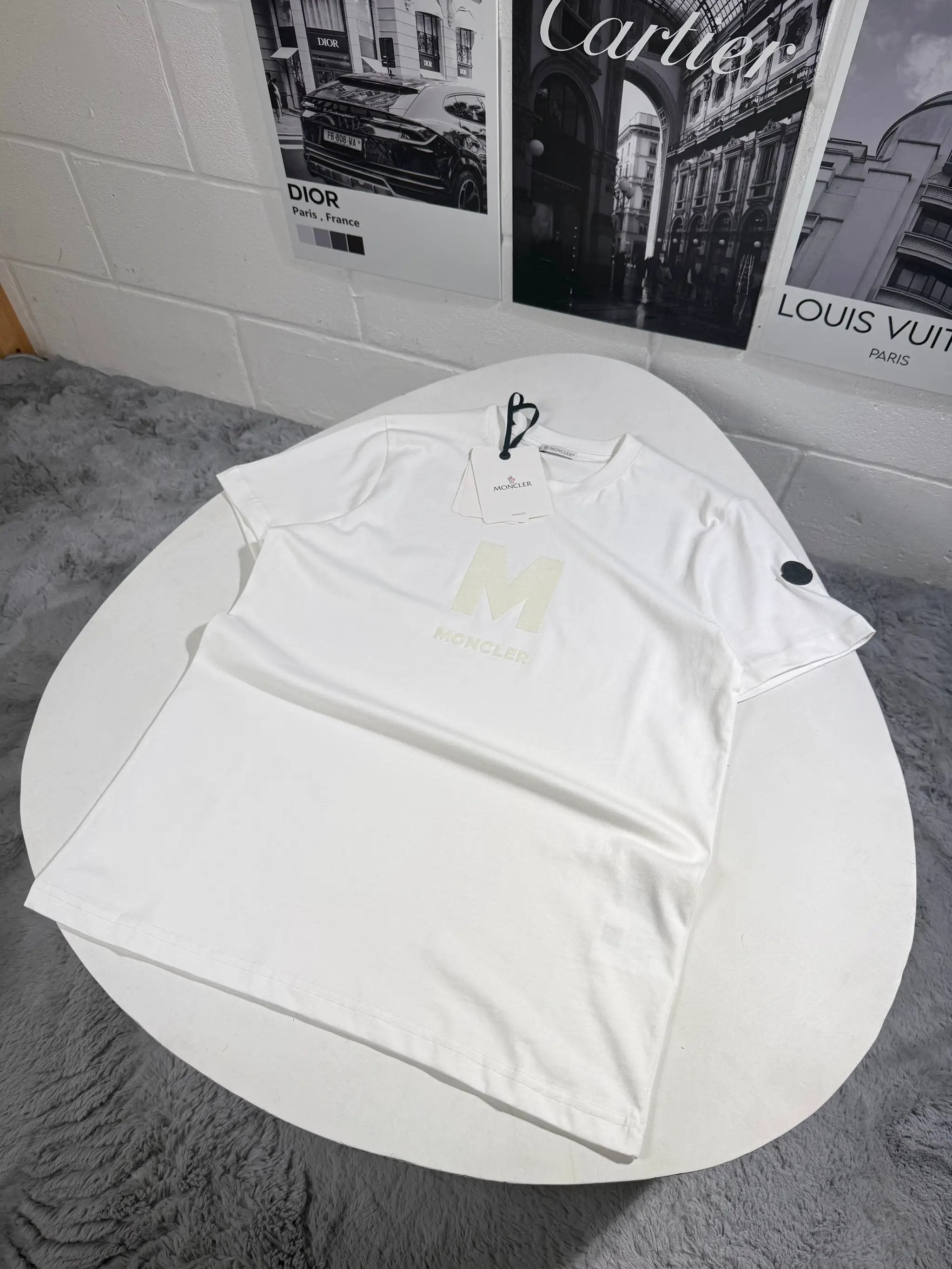 MNC LOGO T SHIRT WHITE by Stock supplier