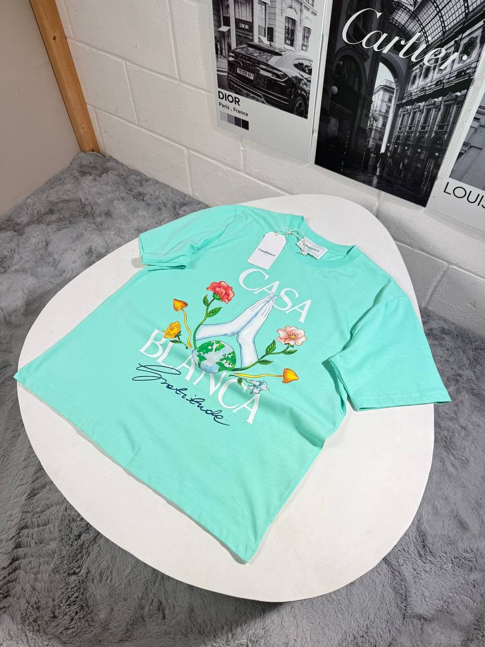 CASA PRINTED COTTON TSHIRT