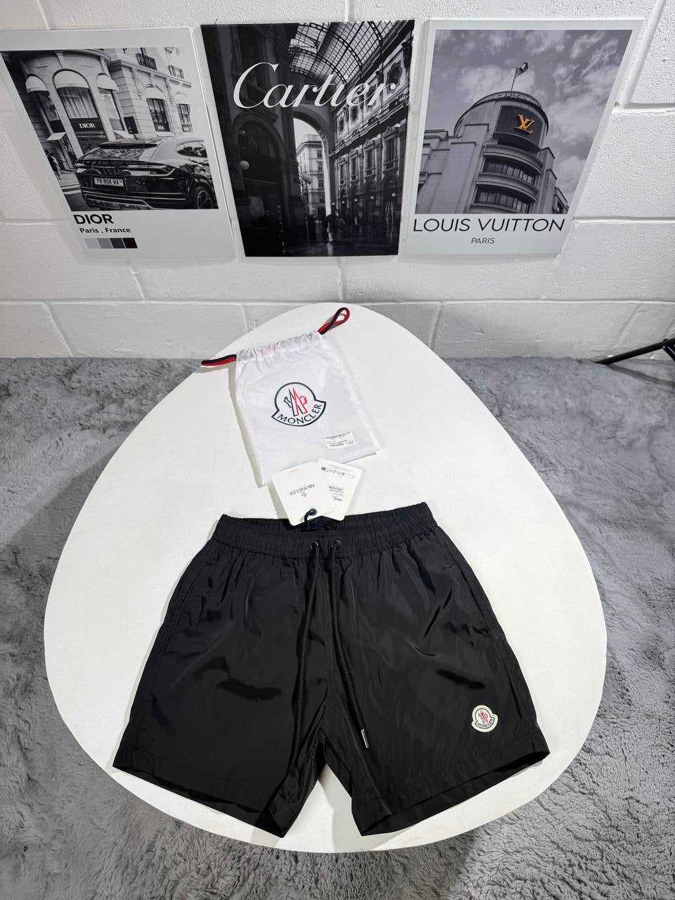 MNCLR LOGO SWIM SHORTS