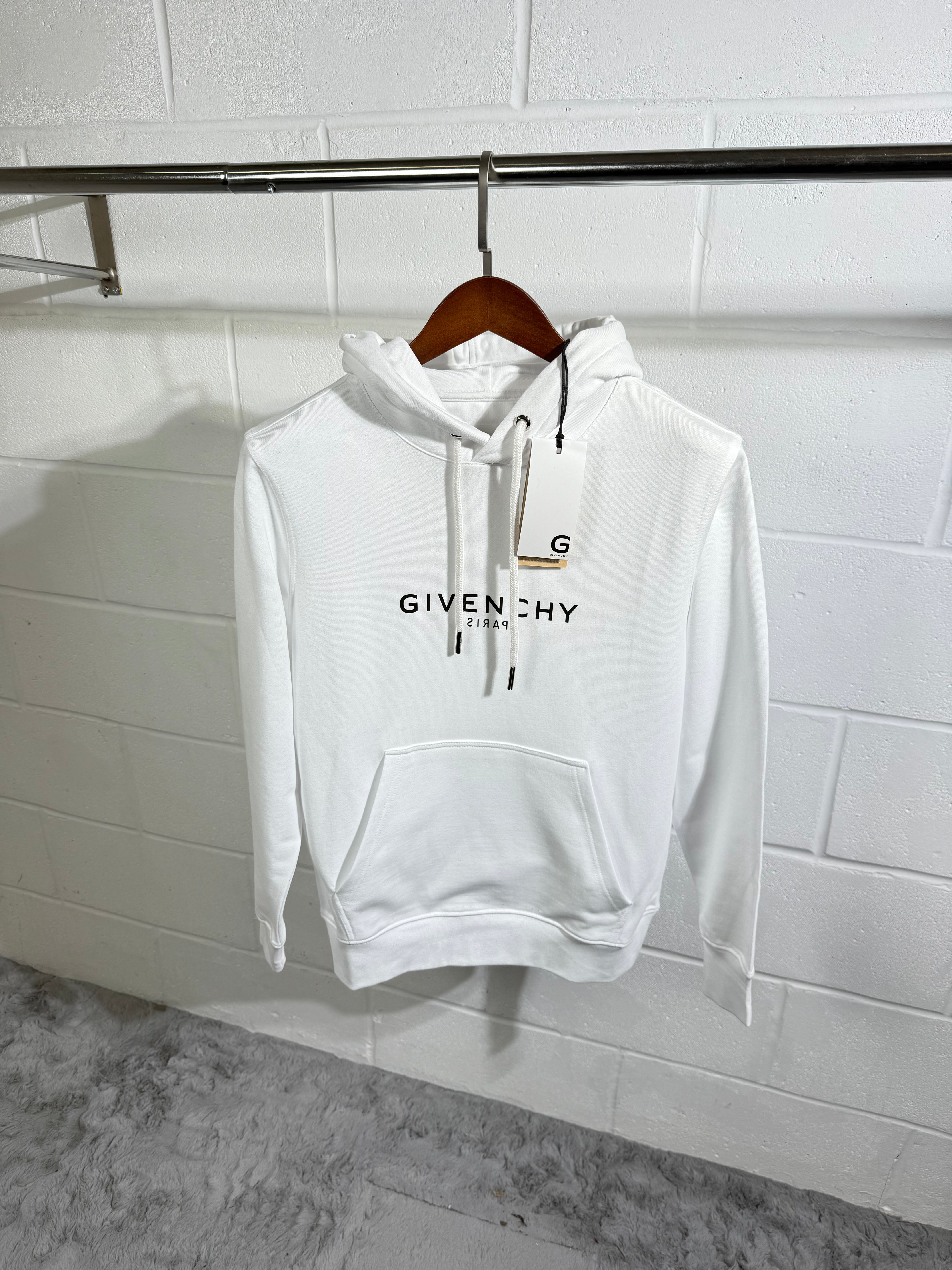Sweat à capuche blanc Givenchy