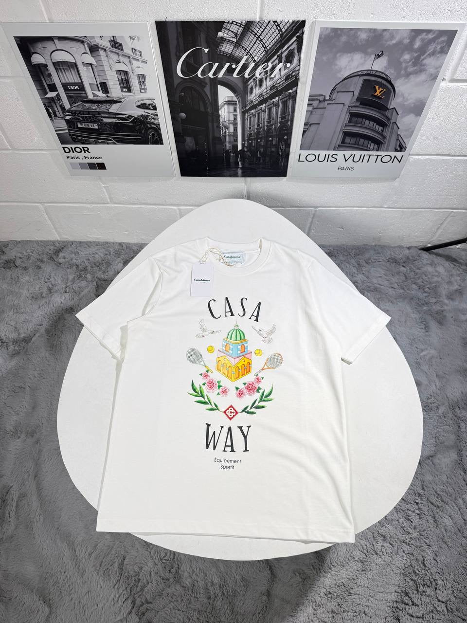 CASA PRINTED COTTON TSHIRT
