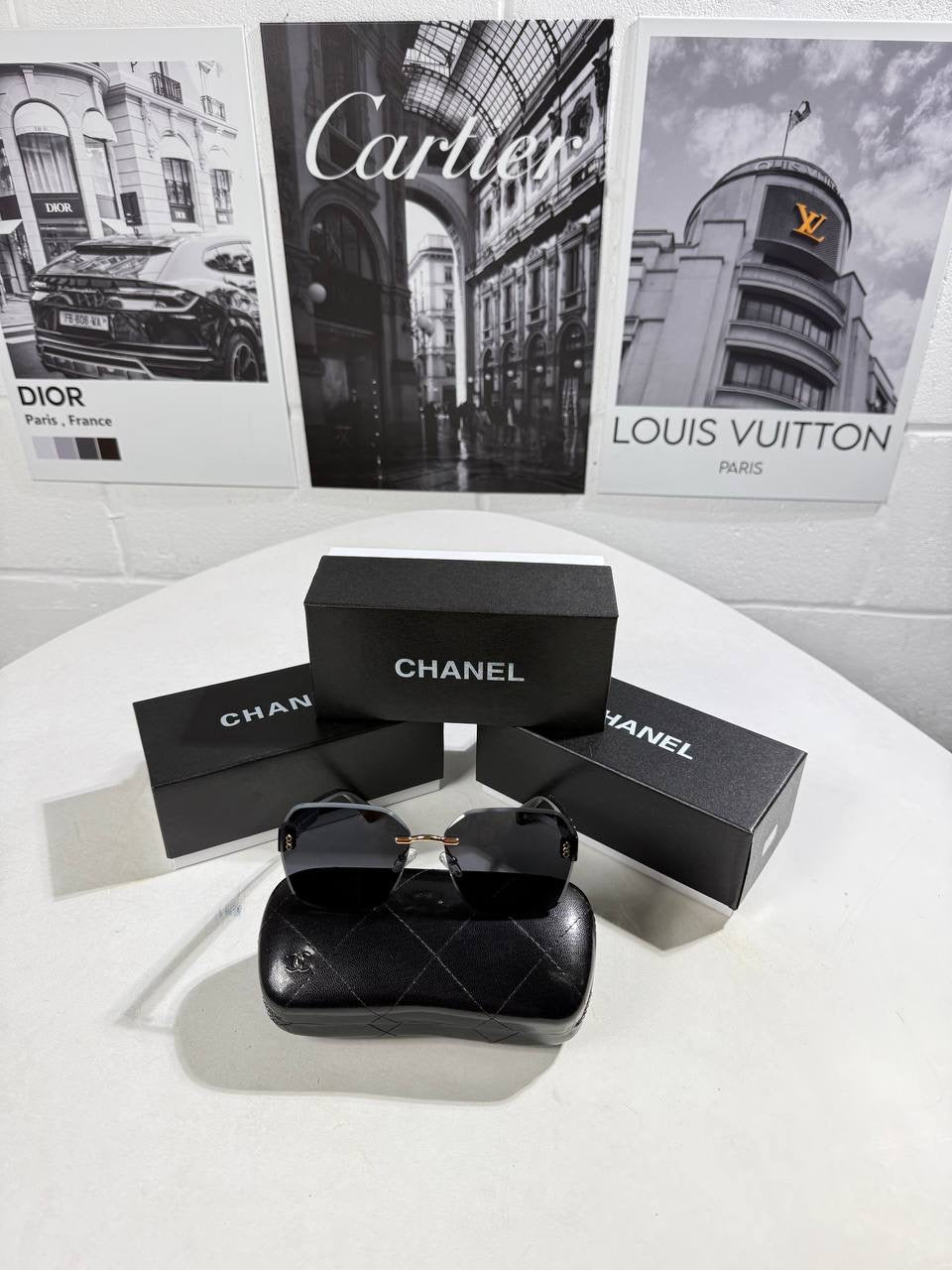 CHNL LOGO SUNGLASSES