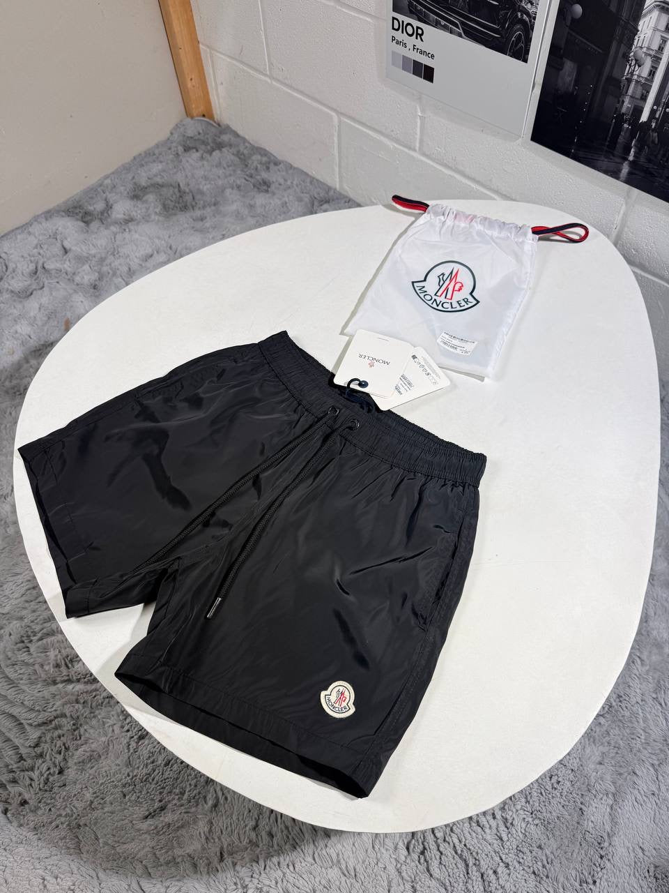 MNCLR LOGO SWIM SHORTS