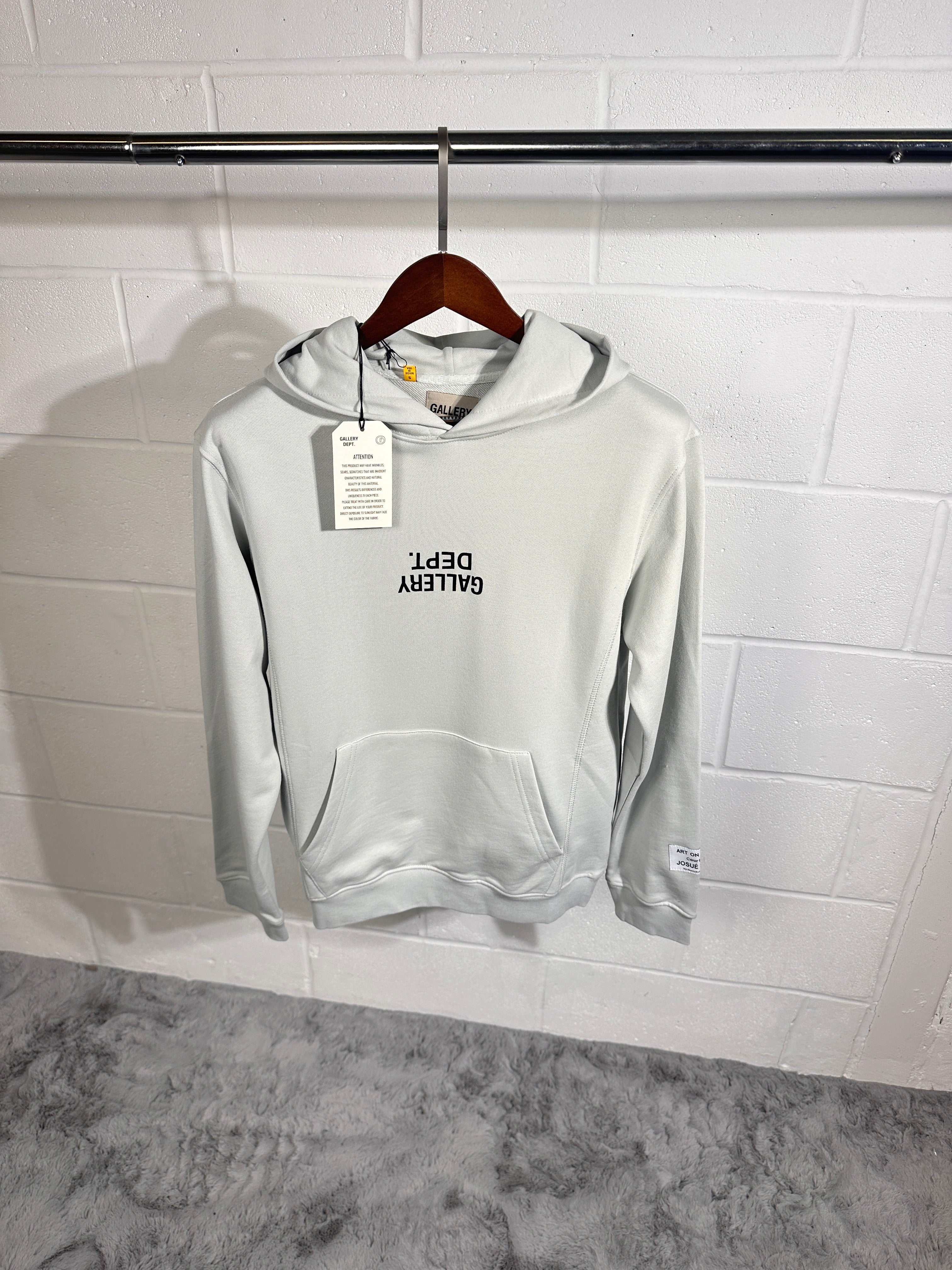 Sweat à capuche gris Gallery Dept