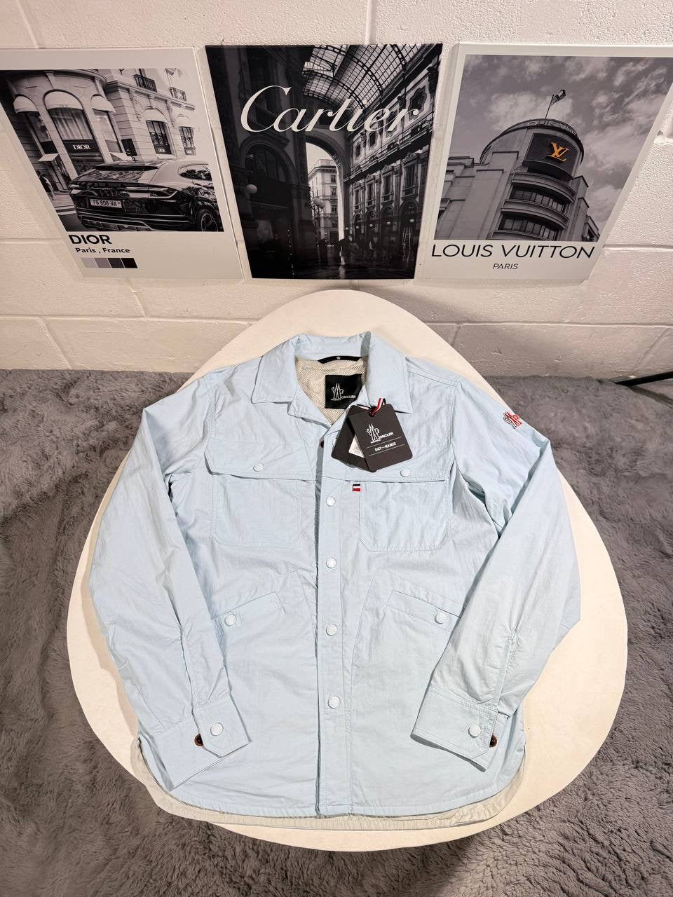 MNCLR FREGMENT SHIRTJACKET