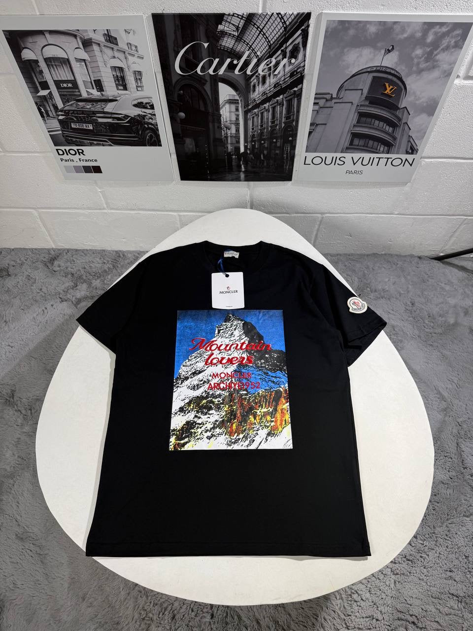 MNCLR MOUNTAIN MONTIF TSHIRT