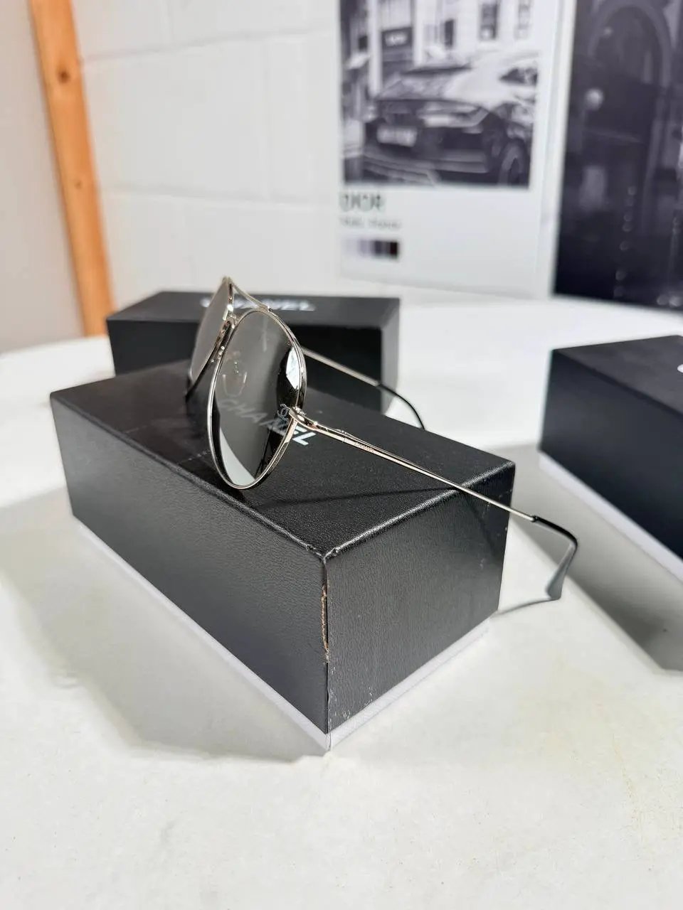 CHNL AVIATER SUNGLASSES