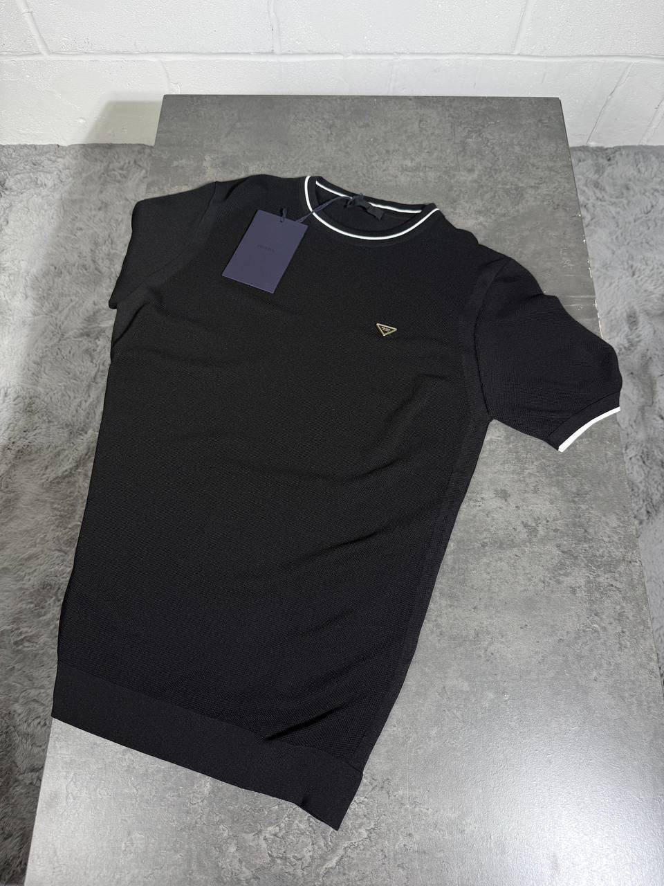 Rada knitted Tshirt black