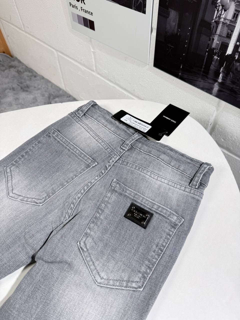 D&G KIDS JEANS LITE GREY