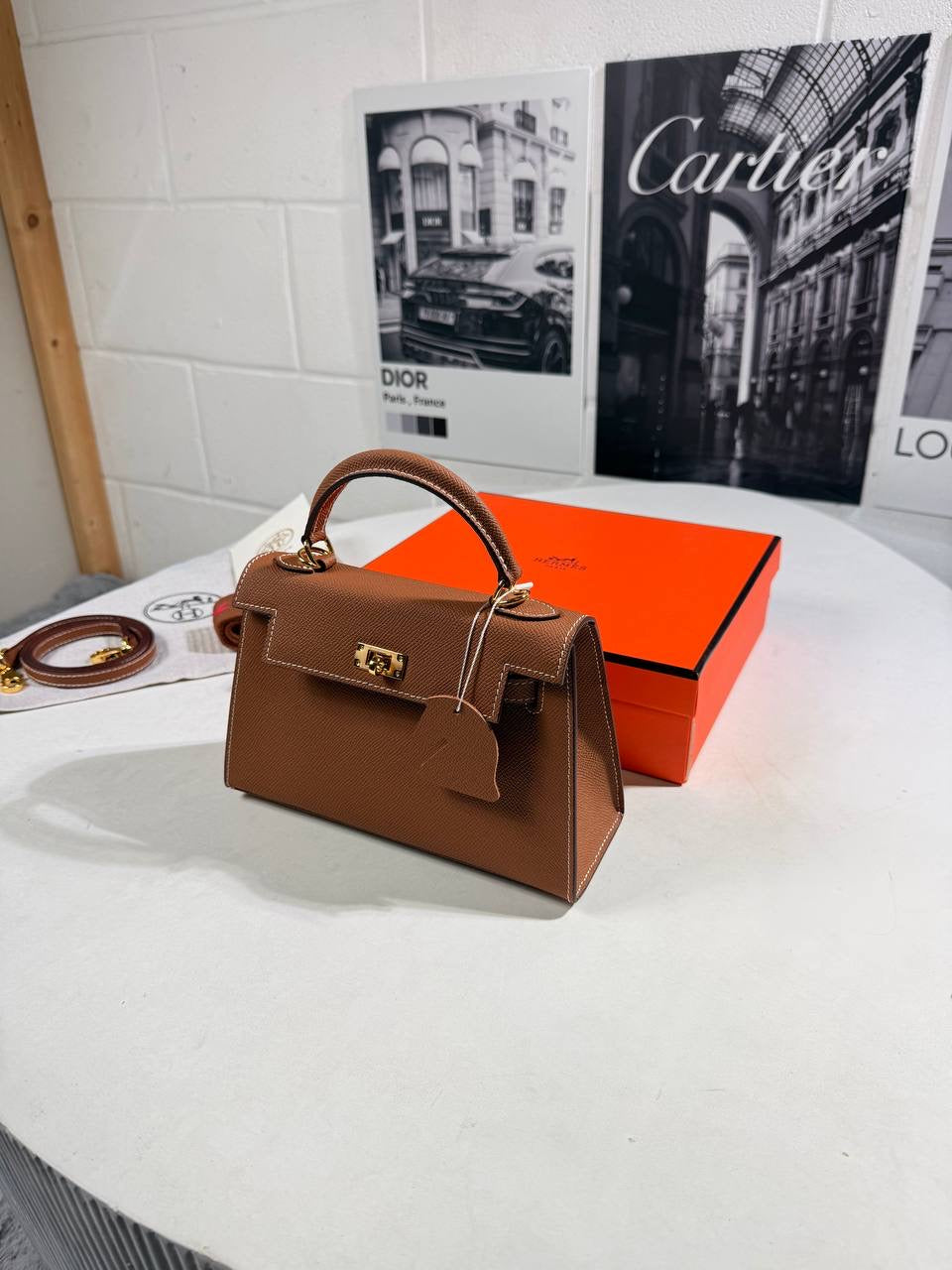 HRMS KELLY SELLIER BAG