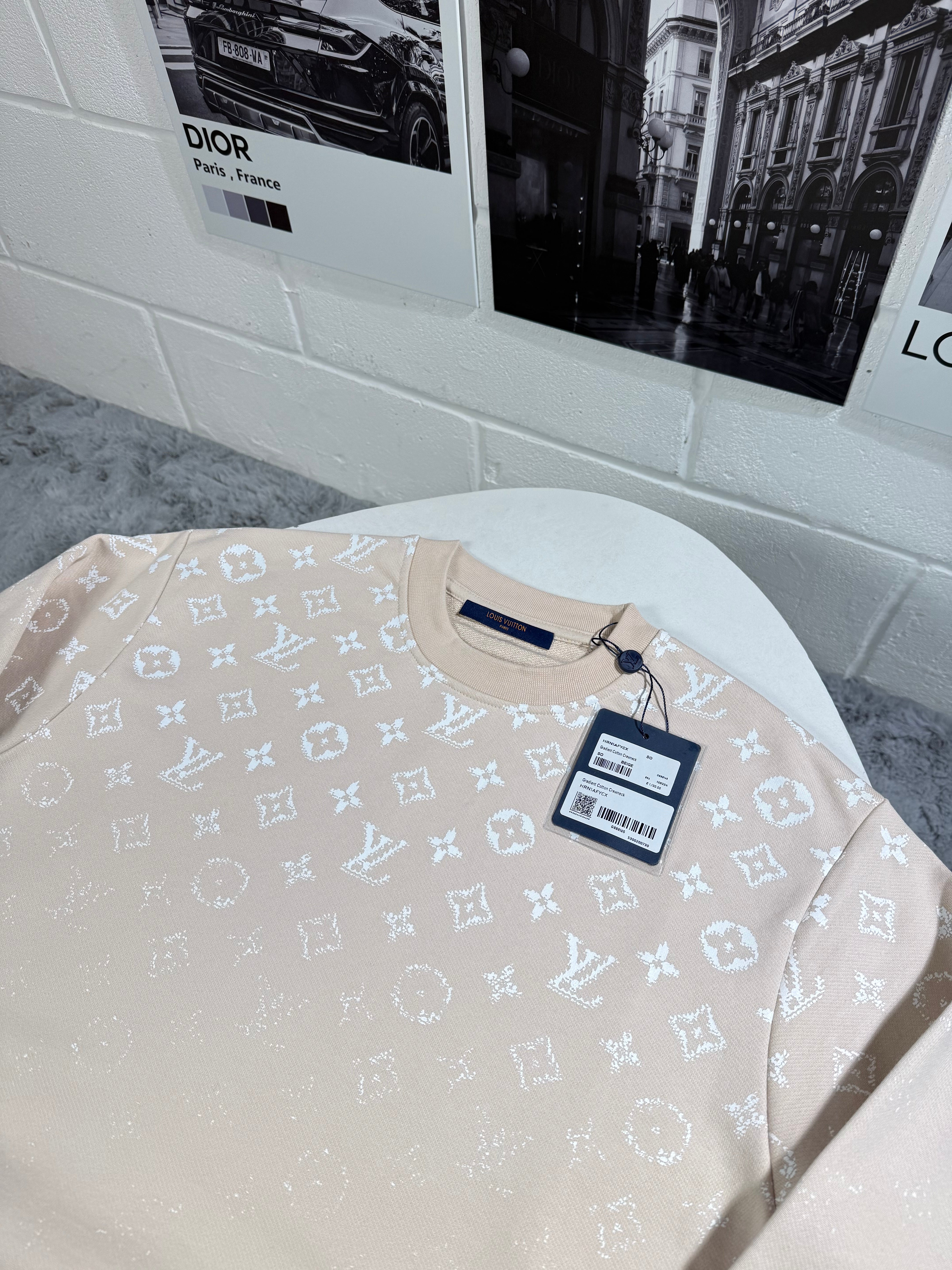 LVE GRADIENT COTTON SWEATSHIRT