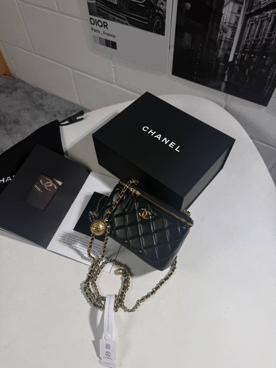 CHNL PEARL CRUSH BAG