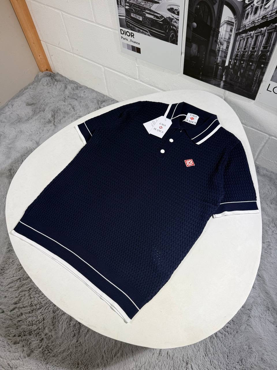 CASA KNITTED POLO
