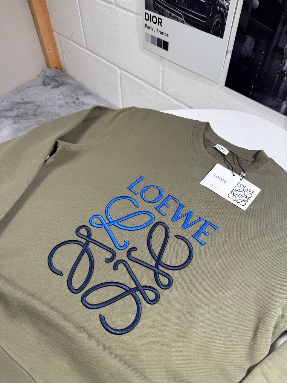 LOWE JUMPER GREEN