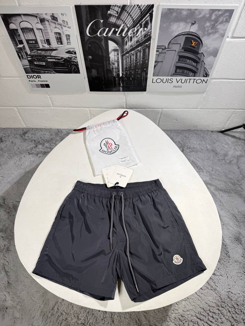 MNCLR LOGO SWIM SHORTS