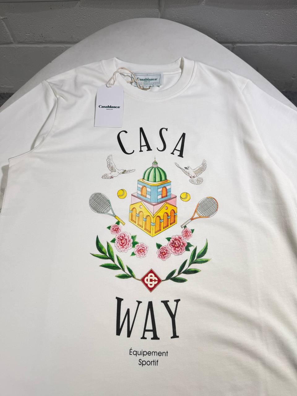 CASA PRINTED COTTON TSHIRT
