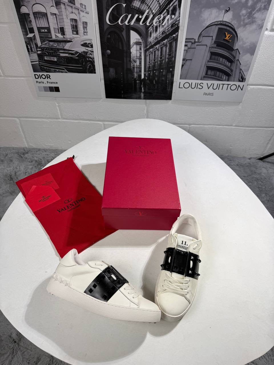 VLTNO ROCKSTUD WOMEN TRAINERS