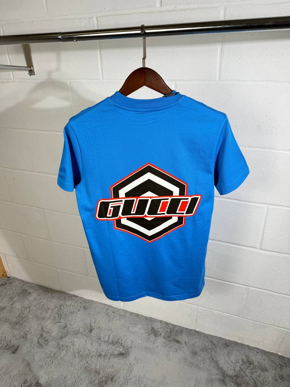 UCCI LOGO TEE BLUE
