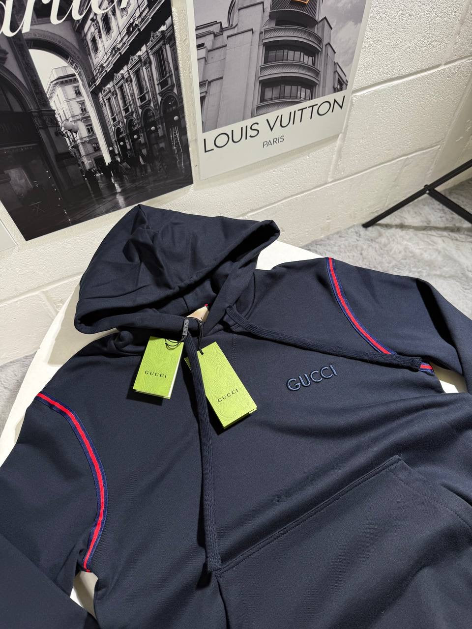 UCCI HOODIE NAVY