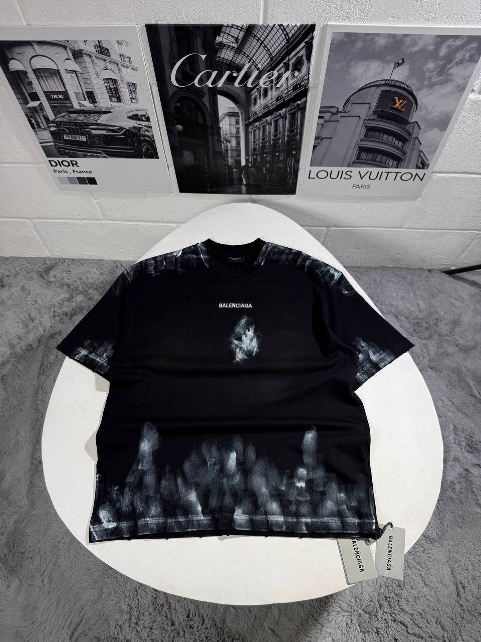 B CIAGA FADED LOGO TSHIRT