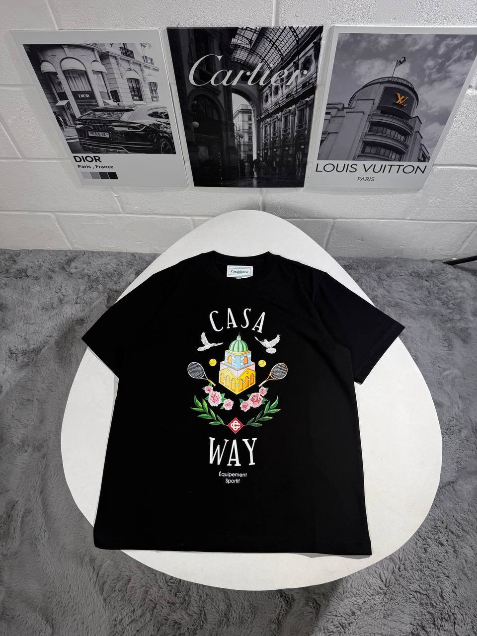 CASA PRINTED COTTON TSHIRT