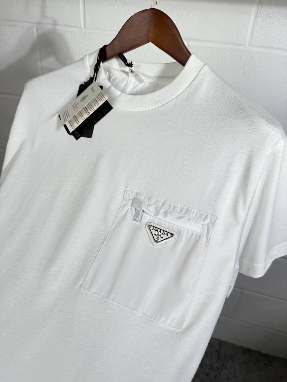 Prada pocket tshirt white