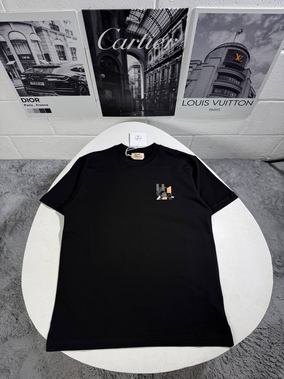 HRM T SHIRT BLACK