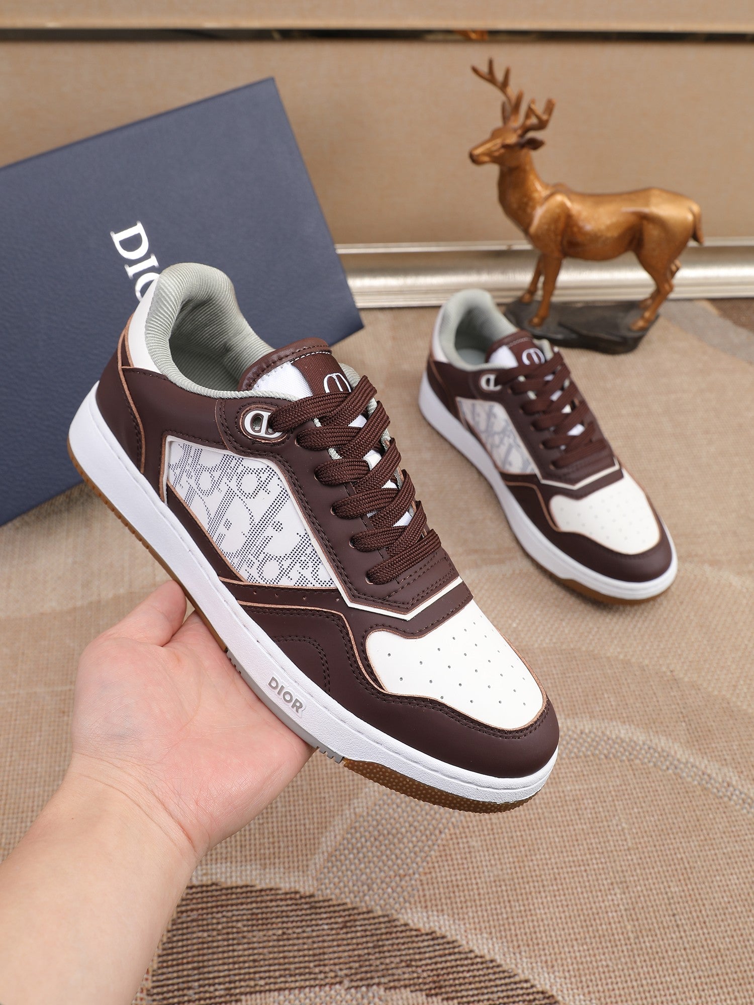 CD TRAINERS BROWN (pre-order)